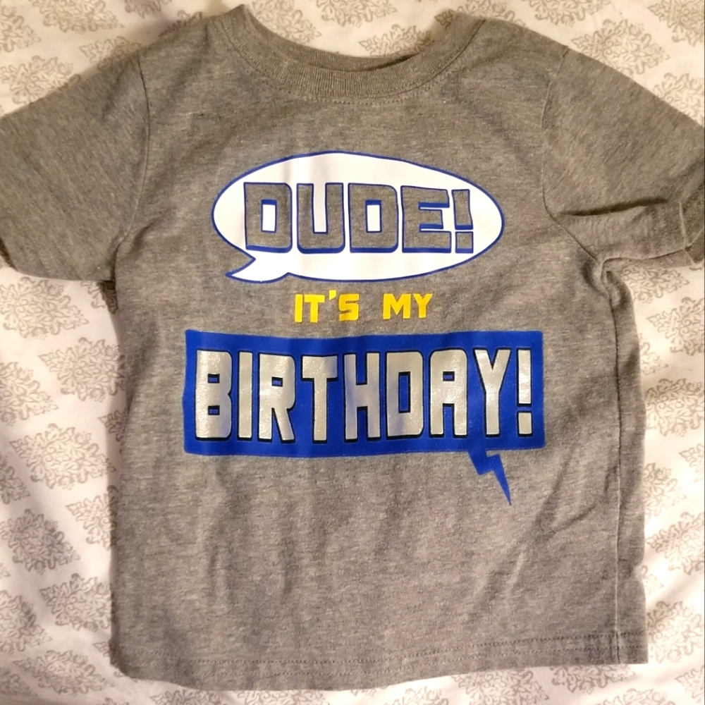 2T birthday boy shirt